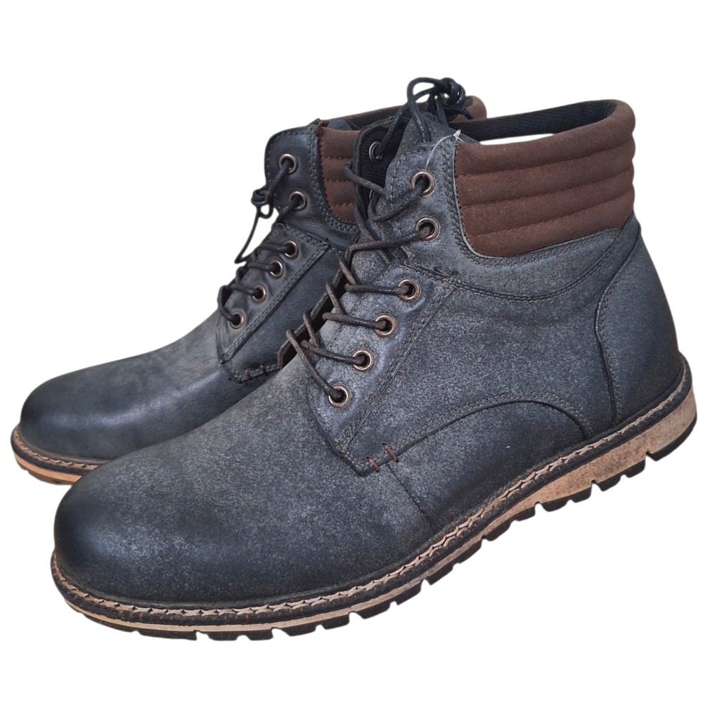 ROAN by Bed Stu Mens size 11  Mike Distressed Grunge Leather Chukka Lace-up Boot